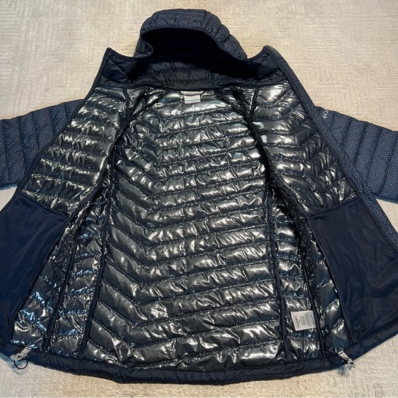 Columbia Powder Lite Puffer Jacket Omni-Heat Jacket Women’s Large - Picture 3 of 12
